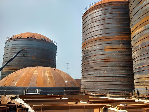 梨林镇焦粉钢板仓